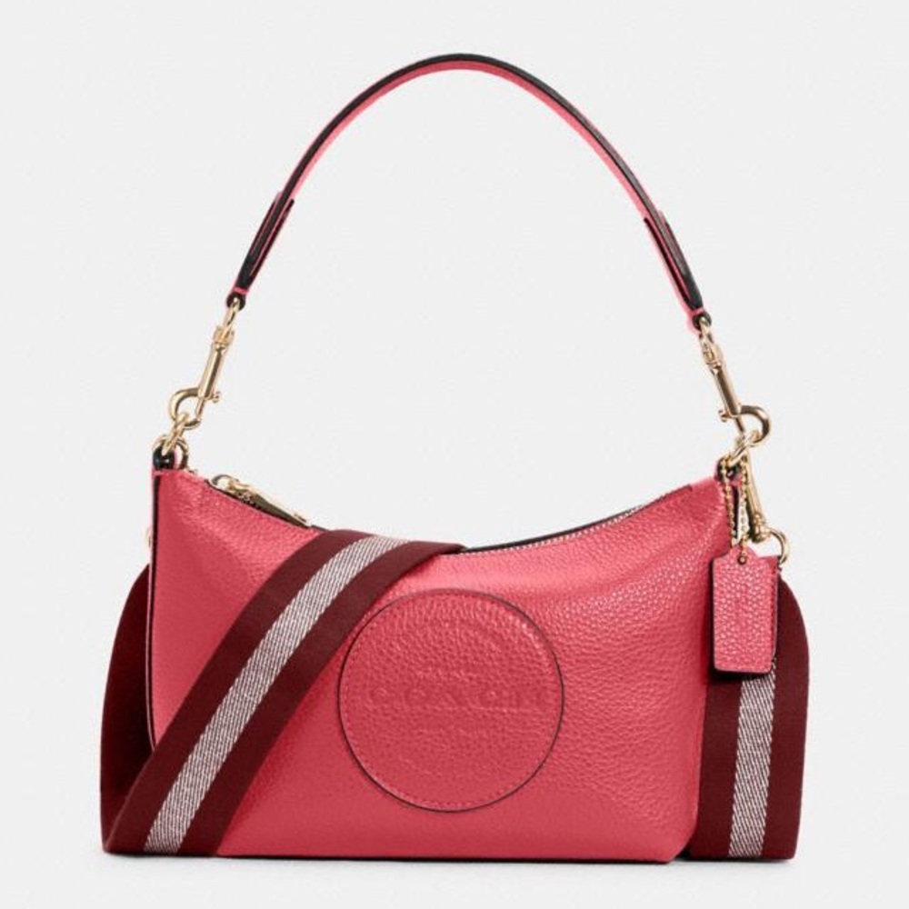NWT COACH C2829 Dempsey Shoulder Bag With Patch